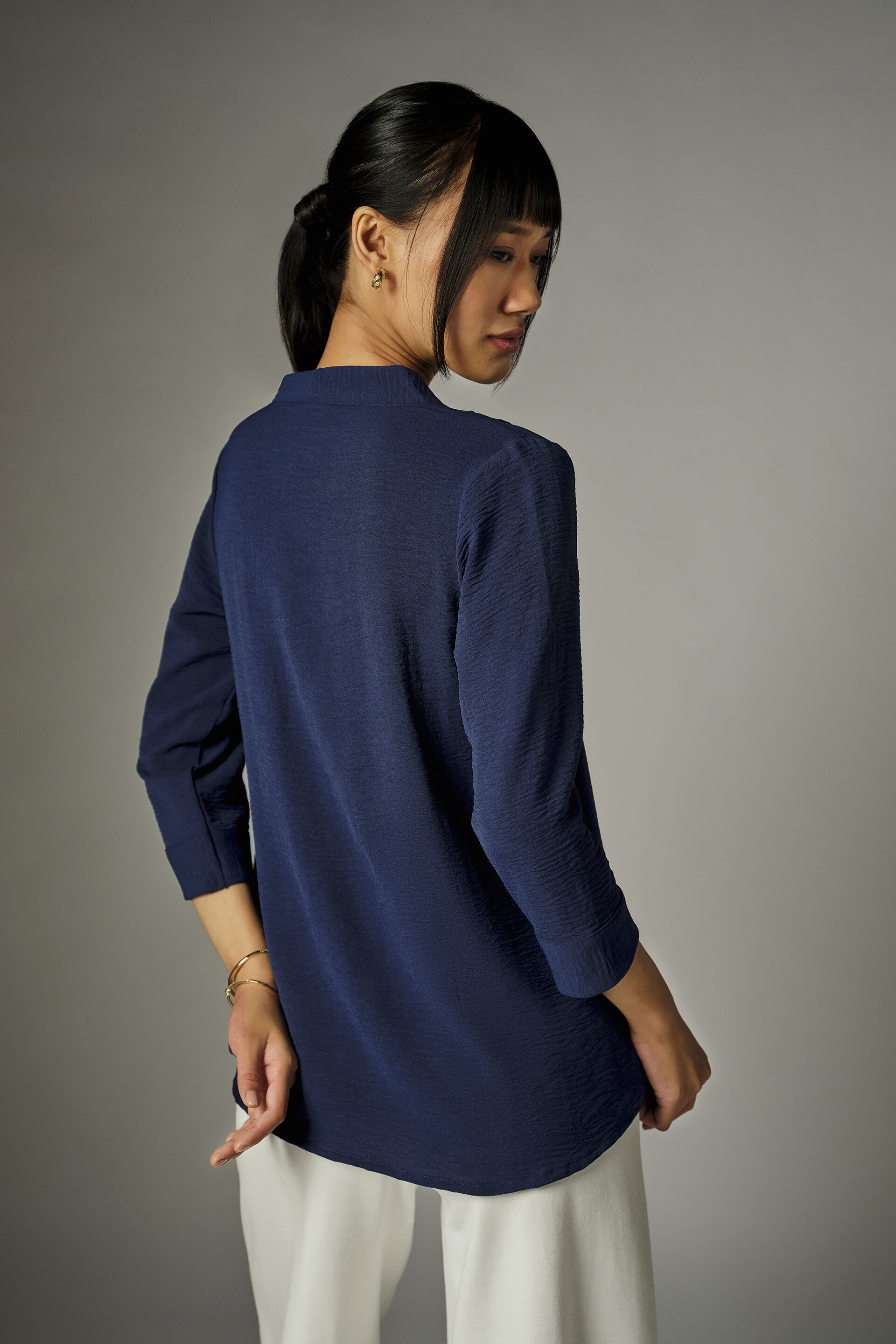 Nerra Deep Blue Top, Blue, image 6
